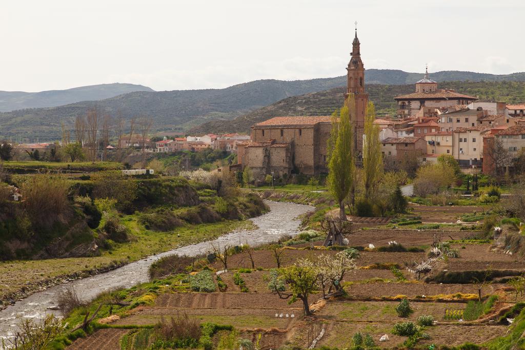 Hostal Penacardena Igea Bagian luar foto